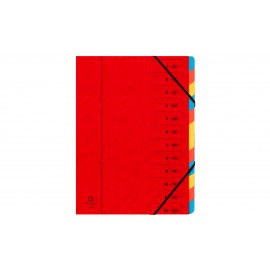 Exacompta 54125E carpeta Rojo A4