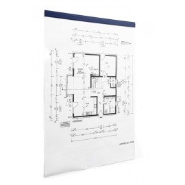 Durable DURAFIX Rail 297 mm archivador Azul