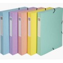 Exacompta 59560E carpeta Pressboard Azul, Coral, Verde, Mauve A4