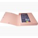 Exacompta 59560E carpeta Pressboard Azul, Coral, Verde, Mauve A4