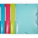 Exacompta 55220E carpeta Pressboard Fruta del bosque, Azul, Verde, Turquesa A4