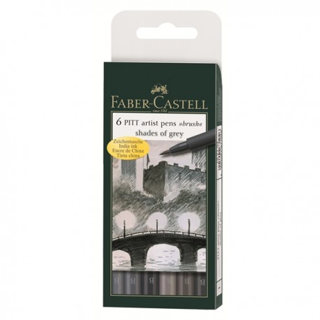 Faber-Castell 167104 rotulador 6 pieza(s)