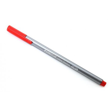 Staedtler triplus 334 rotulador de punta fina Rojo 1 pieza(s)