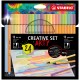 STABILO Creative Set ARTY rotulador de punta fina Colores surtidos 24 pieza(s)