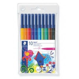 Staedtler Noris 326 rotulador Negro, Azul, Marrón, Verde, Naranja, Rojo, Violeta, Amarillo 1 pieza(s)