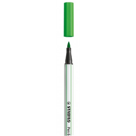 STABILO Pen 68 brush rotulador Verde claro 1 pieza(s)