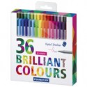 Staedtler triplus fineliner 334 rotulador de punta fina Multicolor 36 pieza(s)