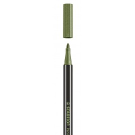 STABILO Pen 68 metallic rotulador Verde claro, Metallic green 1 pieza(s)