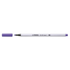 STABILO Pen 68 brush rotulador Medio Violeta 1 pieza(s)