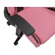 GENESIS Nitro 720 Silla para videojuegos de PC Asiento inflable Negro, Rosa