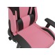 GENESIS Nitro 720 Silla para videojuegos de PC Asiento inflable Negro, Rosa