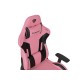 GENESIS Nitro 720 Silla para videojuegos de PC Asiento inflable Negro, Rosa