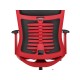 GENESIS Astat 700 Silla para videojuegos de PC Asiento de malla Negro, Rojo