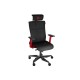 GENESIS Astat 700 Silla para videojuegos de PC Asiento de malla Negro, Rojo