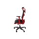 GENESIS Astat 700 Silla para videojuegos de PC Asiento de malla Negro, Rojo