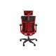 GENESIS Astat 700 Silla para videojuegos de PC Asiento de malla Negro, Rojo