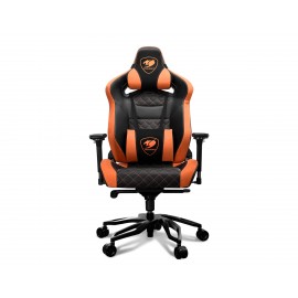 COUGAR Gaming TITAN PRO Silla para videojuegos de PC Asiento acolchado Negro, Naranja