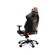 COUGAR Gaming TITAN PRO Silla para videojuegos de PC Asiento acolchado Negro, Naranja