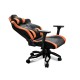 COUGAR Gaming TITAN PRO Silla para videojuegos de PC Asiento acolchado Negro, Naranja