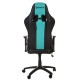 NACON PCCH-550 silla para videojuegos Silla para videojuegos universal Asiento acolchado Negro, Turquesa