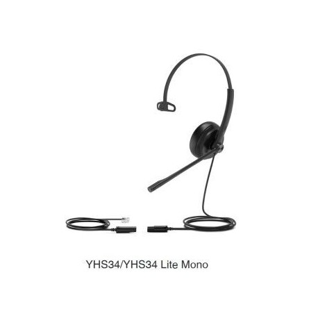 AURICULAR YEALINK YHS34-LITE MONO PARA TELEFONO IP