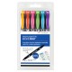 Tombow MONO edge marcador 6 pieza(s) Punta redonda/fina Multicolor