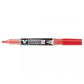 Pilot V-Board Master S marcador Punta fina Rojo