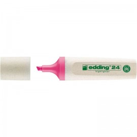 Edding 24 EcoLine marcador 1 pieza(s) Punta de cincel Rosa