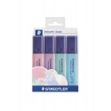 Staedtler 364 C marcador 4 pieza(s) Azul claro, Menta, Rosa, Violeta