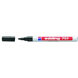 Edding 751 Paint Marker Black (10) marcador