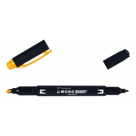 Tombow MONO marcador 1 pieza(s) Punta de cincel/fina Amarillo