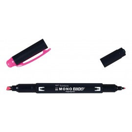 Tombow MONO marcador 1 pieza(s) Punta de cincel/fina Rosa