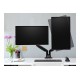 Kensington Brazo doble de monitor SmartFit® ajustable en altura con un toque