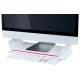 Leitz 65040023 soporte para monitor 68,6 cm (27'') Rosa, Blanco