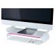 Leitz 65040023 soporte para monitor 68,6 cm (27'') Rosa, Blanco