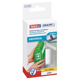 TESA 55224-00003-01 cinta adhesiva 1 m Blanco 1 pieza(s)