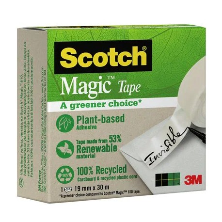 3M Magic 30 m Celulosa Transparente 1 pieza(s)