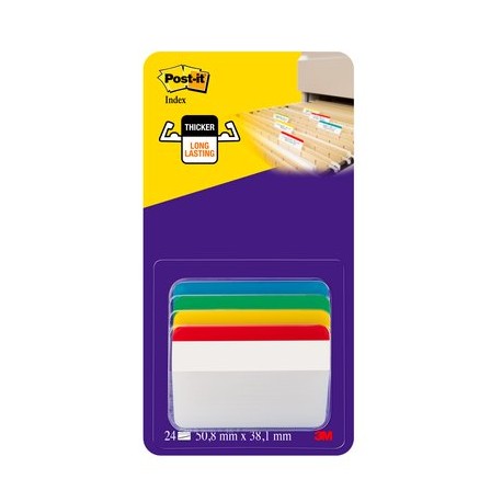 Post-It 686A-1 EU Azul, Verde, Rojo, Blanco, Amarillo