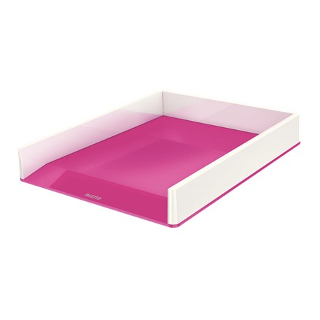 Leitz 53611023 bandeja de escritorio/organizador Poliestireno Metálico, Rosa