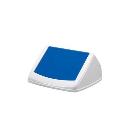 Durable 1801574014 papelera Rectangular Plástico Azul