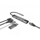 ADAPTADOR 5 IN 1 USB-C  NATEC FOWLER GO 2X USB 3.0 HUB, HDMI 4K, USB-C PD - NMP-1985