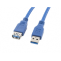 CABLE ALARGADOR LANBERG USB 3.0 MACHO/HEMBRA 3M AZUL - CA-US3E-10CC-0030-B
