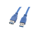 CABLE ALARGADOR LANBERG USB 3.0 MACHO/HEMBRA 3M AZUL - CA-US3E-10CC-0030-B