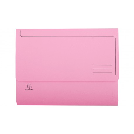 Exacompta 46778E carpeta Caja de cartón Rosa A4