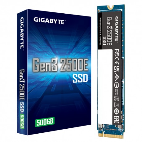 Gigabyte Gen3 2500E SSD 500GB M.2 PCI Express 3.0 NVMe