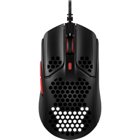 HyperX Ratón gaming Pulsefire Haste (negro-rojo) - 4P5E3AA