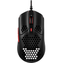 HyperX Ratón gaming Pulsefire Haste (negro-rojo) - 4P5E3AA