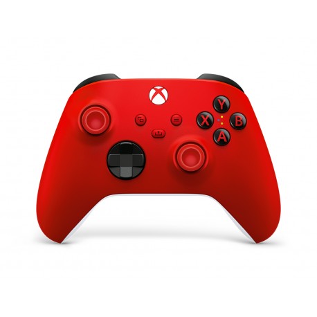 Microsoft Pulse Red Rojo Bluetooth/USB Gamepad Analógico/Digital Xbox, Xbox One, Xbox Series S, Xbox Series X