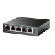 SWITCH TP-LINK PROFESSIONAL 5 PORT GIGABIT EASY SMART 4 PORT POE+ - TL-SG105MPE