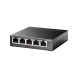 SWITCH TP-LINK PROFESSIONAL 5 PORT GIGABIT EASY SMART 4 PORT POE+ - TL-SG105MPE